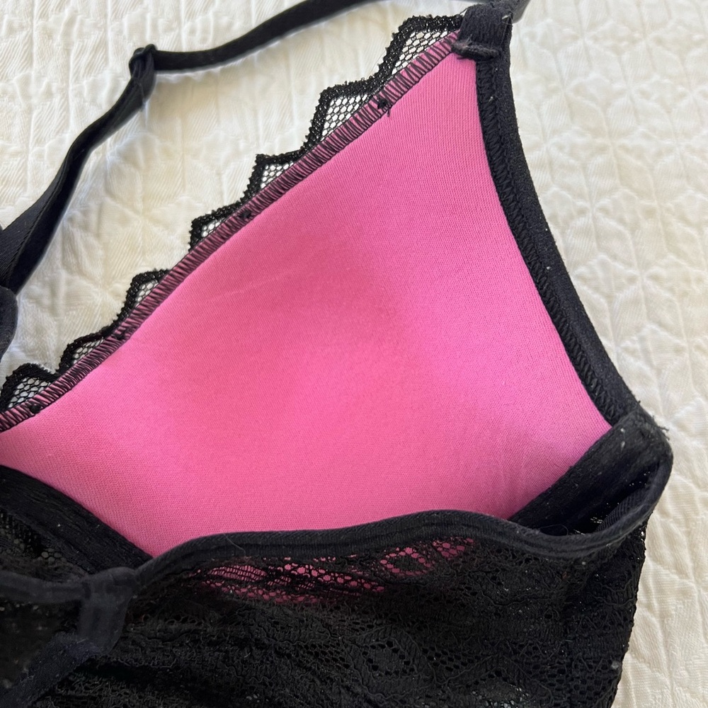 Pink Racerback Padded Bra - Picture 6 of 11